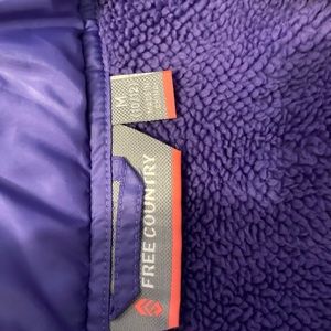 Light/dark purple, medium 10/12, Brand Free Country